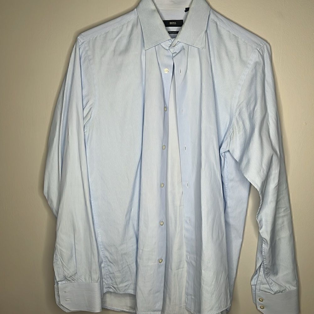 Men’s Boss Dress Up Shirt Size 15.5